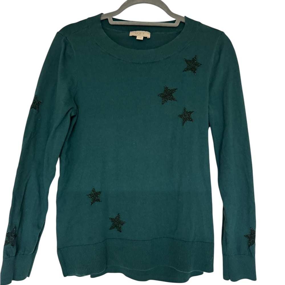 LOFT crewneck  Star Sweater